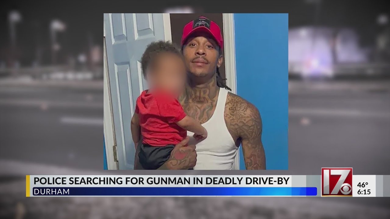 Durham police searching for suspect in deadly drive-by - YouTube