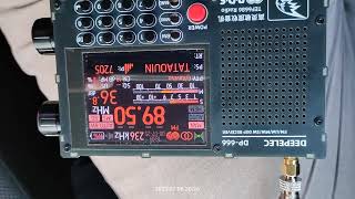 FM DX reception via tropo of radio tataouine from Techout Tunisia in Arta Greece 08/07/2025