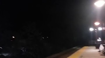 NJ Transit River Line Train In Bordentown, NJ