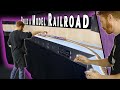 Building a Model Railroad: Adding Lights, Fascia &amp; Curtains