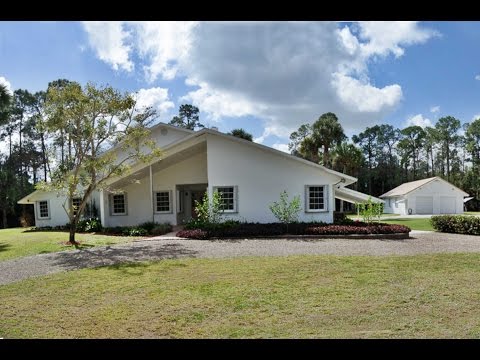 12870 Compton Road, Loxahatchee Groves, FL home video tour