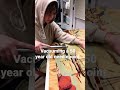 Vacuuming a 50 year old needlepoint