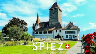 Late summer vibes in Spiez, Switzerland - A dream holiday destination on famous Lake Thun