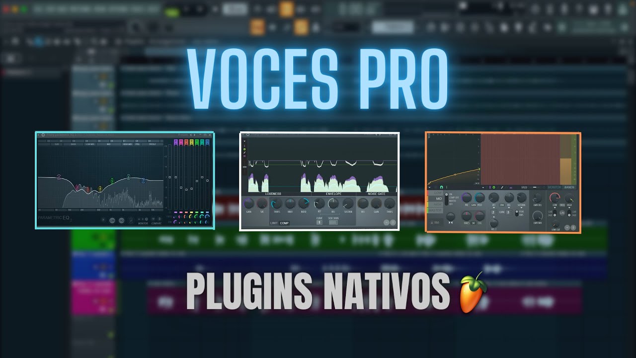 Cómo MEZCLAR VOCES con PLUGINS NATIVOS desde cero | Fl Studio 21 - YouTube