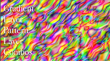 Beautiful Flowing Gradient | How To | Pattern Layers Linked | Graphicxtras