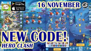 NEW CODE Hero Clash Giftcode & How to Redeem Code 16 November 2024 - Mobile Game (Android/IOS) screenshot 5