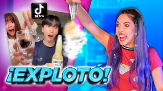 Probando los TRUCOS IMPOSIBLES de TIKTOK *La vieja sigue en Shock* I Kika Nieto