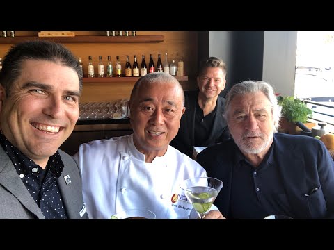 Jabin Troth Talking Cocktails & Taking Selfies With Robert De Niro and Chef Nobu 🍸