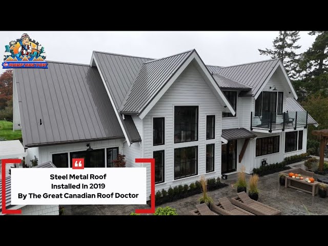 Showcasing metal roof