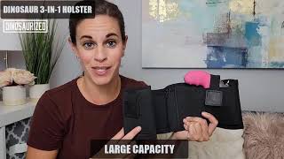 Dinosaur 3-in-1 holster