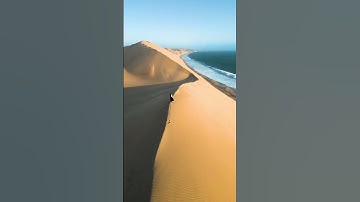 Whispering Sands: Where the Namib Desert Meets the Ocean