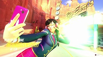 Overwatch Dva triple kill reel