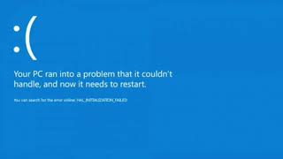 Blue Screen Of Death Bsod