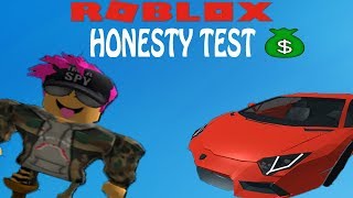 Roblox Honesty Test I Lamborghini Car Bait Prank Must Watch - 1onz roblox
