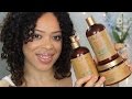 Shea Moisture Manuka Honey & Mafura Oil Line Review + Demo