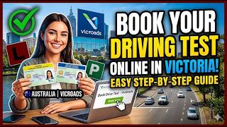 How to Book Driving Test Online in Victoria Australia | VicRoads Driving Test Booking | Driving Test