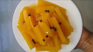 Cách muối củ cải vàng giòn ngon!