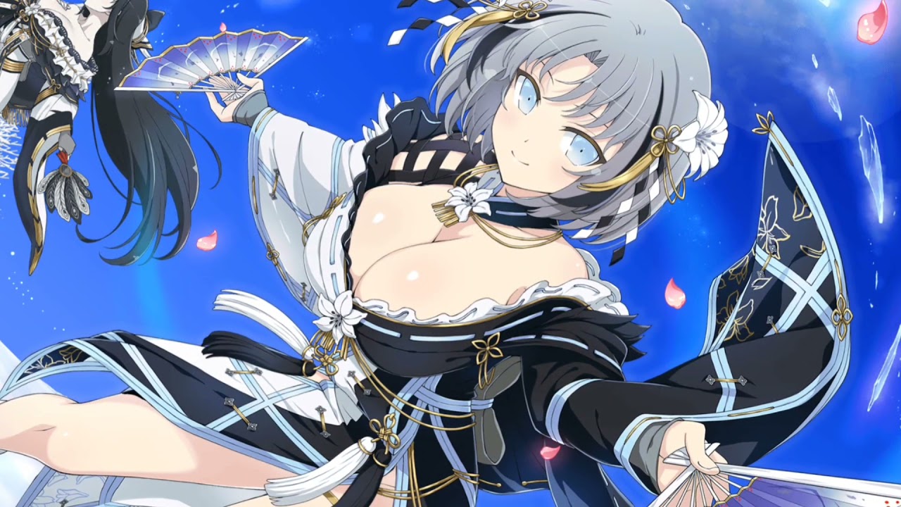 シノビマスター閃乱カグラ NEW LINK 雪泉(双乳祭・弐) Live2D - YouTube