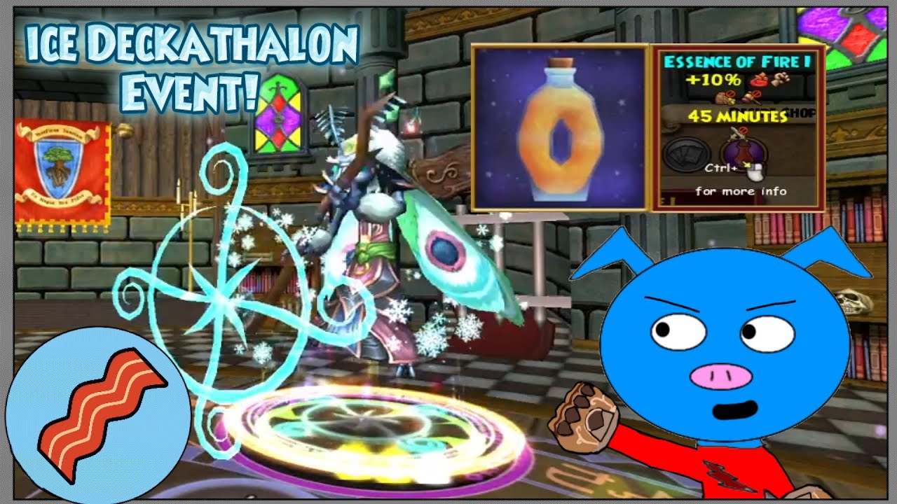 Wizard101 Beating Ice Deckathalon Stage 5 For Essence Of Fire YouTube Wizard101 Beating Ice Deckathalon Stage 5 For Essence Of Fire YouTube