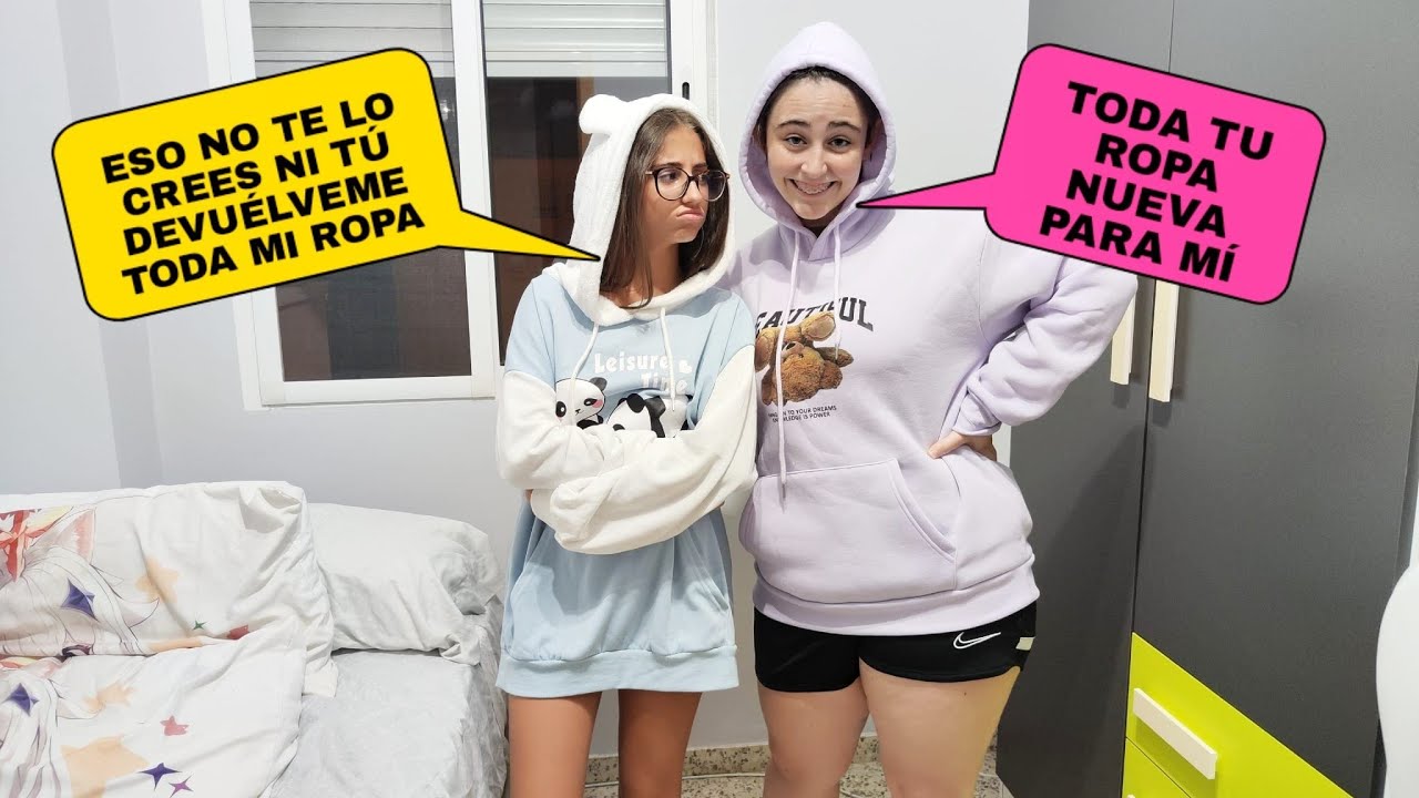 Nicole no puede creer que su prima Ariel se quede con toda su ropa nueva