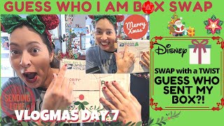 Guess Who I Am Box Swap - Guess With Me Which Channel Sent My Box | VLOGMAS Day 7
