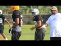 Am. Samoa All-Star Football Team practice for JPS Classic Bowl (Vid1)