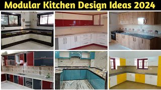 Modular Kitchen Interior Design With Modern Cabinet | Kitchen Design | Kitchen Cabinet Design | 2024