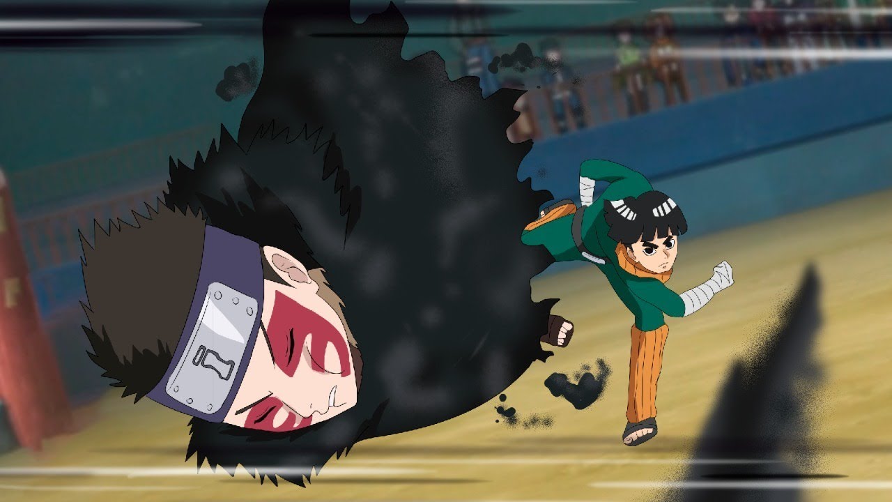 NARUTO CLÁSSICO DUBLADO BR MODO HISTÓRIA! PARTE 48: ROCK LEE VS