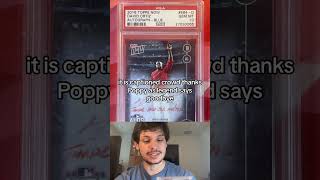 Sick David Ortiz autograph inscription topps card Profile