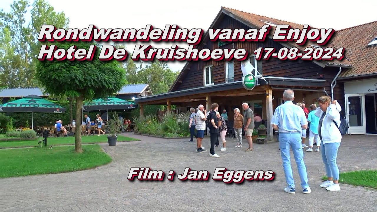 Rondwandeling vanaf Enjoy Hotel De Kruishoeve 17 08 2024