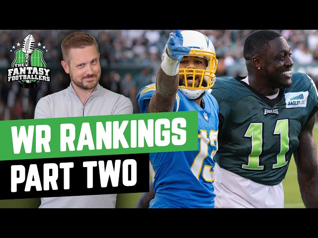 fantasy footballers draft rankings