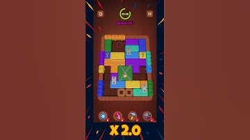 Wood Block Jam - Level 129 Solution 🔓 | Fastpass Reward Unlocked!