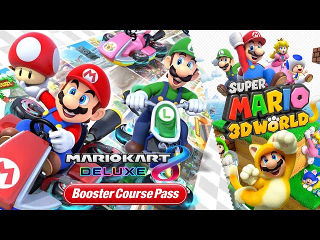 Nintendo Switch MARIOKART 8DELUXE & SUPER MARIO 3D WORLD Super Mario 3D World + Mario Kart 8 Deluxe All Courses