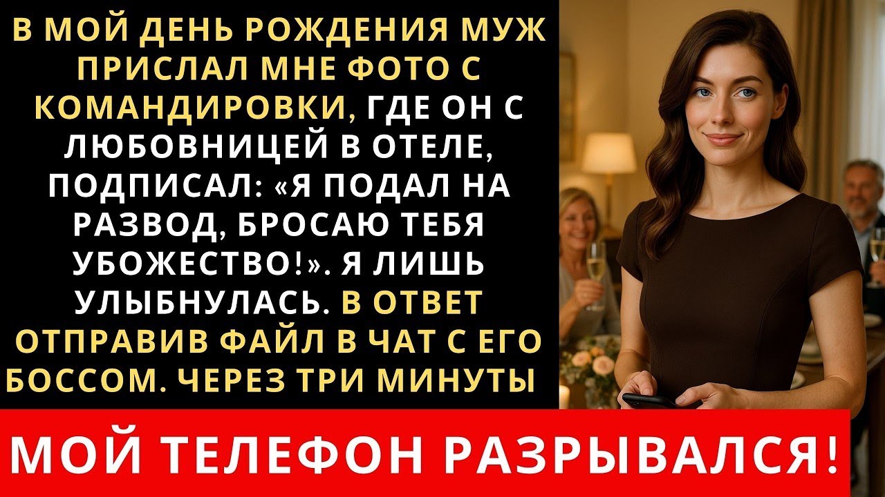 В мой день рождения муж сделал мне неприятный сюрприз  Я недолго дмая отплатила ему сполна