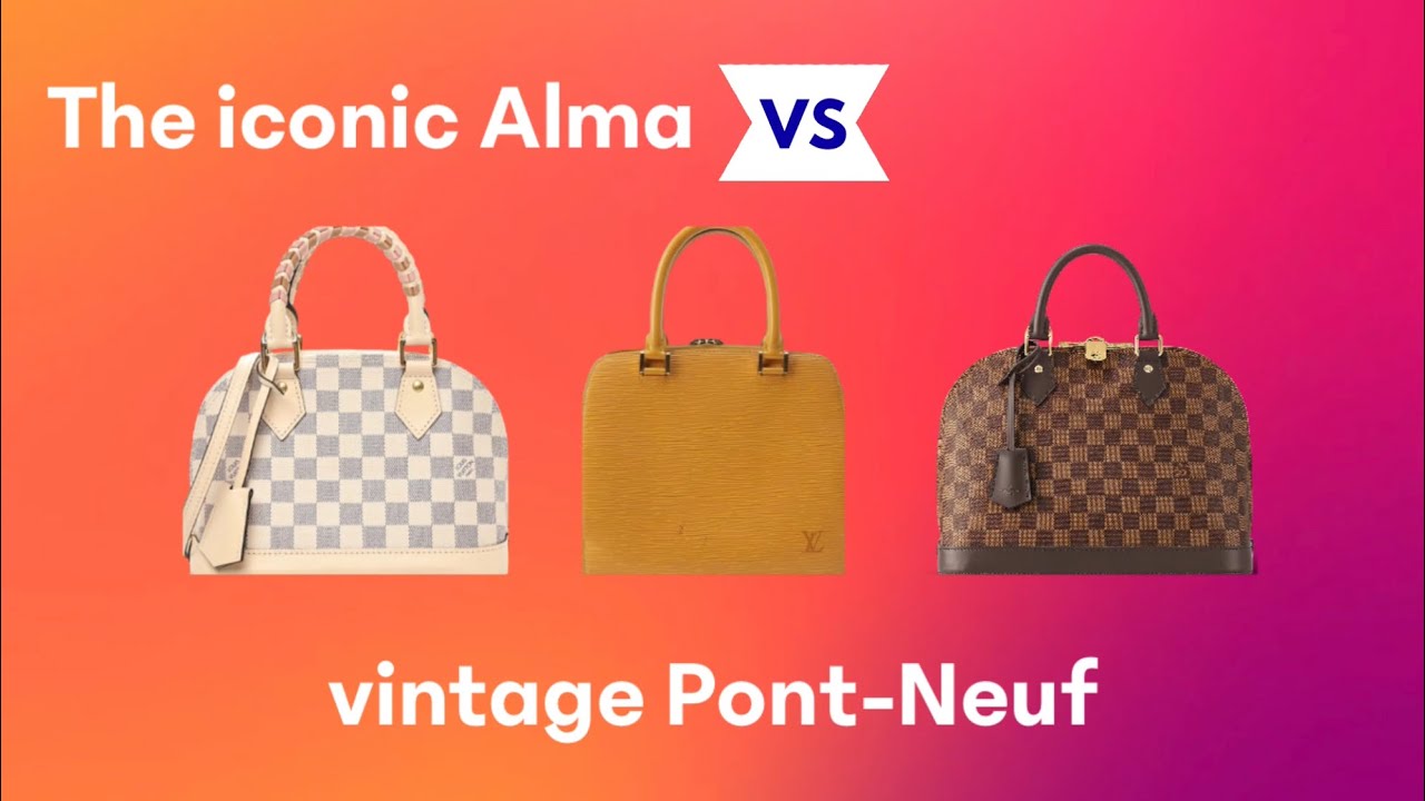 Structured Elegance: Louis Vuitton Pont Neuf Bag Review/ Vintage Epi  Leather Collections 