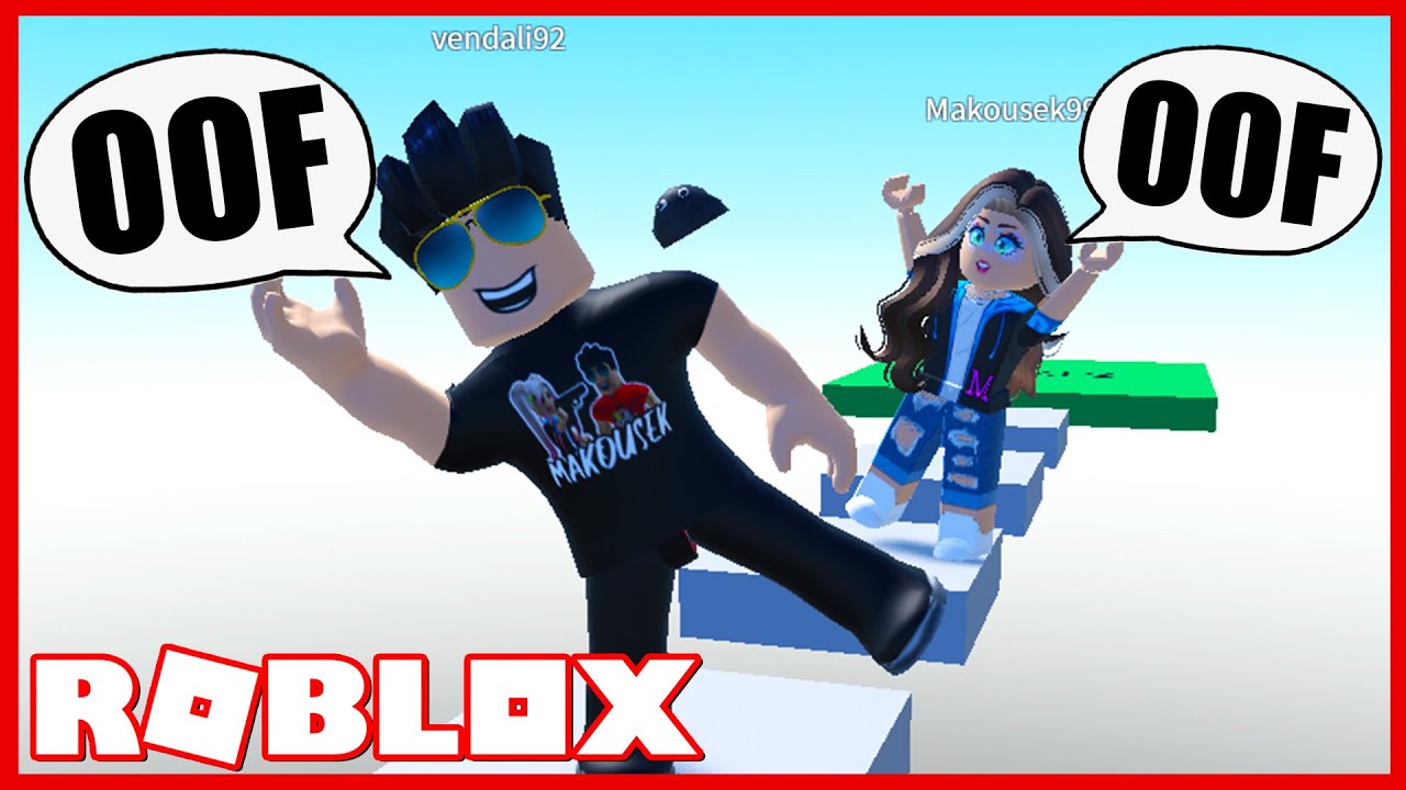 TOHLE OBBY OPRAVDU BOLÍ!😨 Roblox OOF Obby  w/@Makousek​