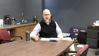 3/18/2020 Message to the Class of 2020 from Dr. Asplund