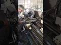 HOW TO USE MANUAL HANDLE ON UNIVERSAL LATH IN CUTTING CONICAL SHAPE ON. FLANGE IN MANUFACTURING SHOP