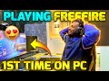 Playing Free Fire 1st Time On My New Gaming Pc | Bluestacks 5 Beta Emulator 😱 - Garena Free Fire