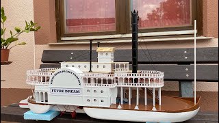 Fevre Dream RC Sidewheeler steamboat