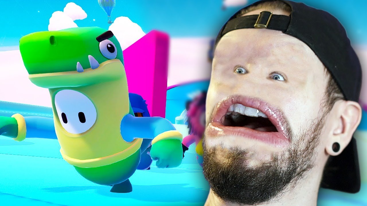 Chadsepticeye Plays Fall Guys - A stream where he play fall guys together with Gabsmolders (his gf)