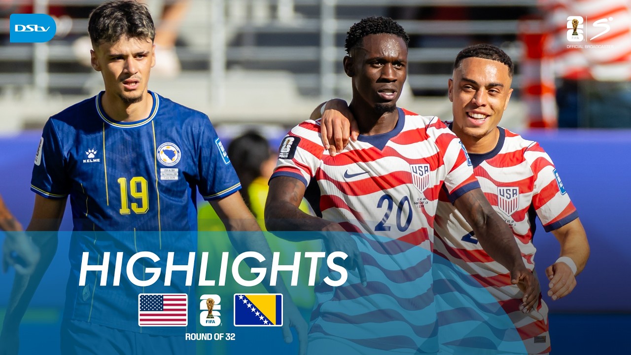 USA vs. Bosnia and Herzegovina | Match Highlights | FIFA World Cup 2026™