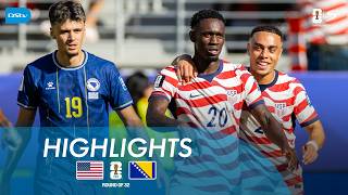 USA vs. Bosnia and Herzegovina | Match Highlights | FIFA World Cup 2026™