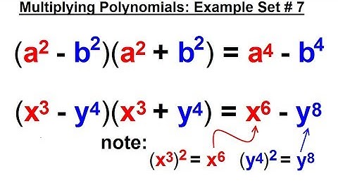 Algebra - Ch. 5: Polynomials (25 of 31)  Multiplying Polynomials: Example Set #7