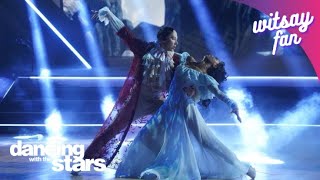 Johnny Weir and Britt Stewart Halloween Viennese Waltz (Week 7) | Dancing With The Stars