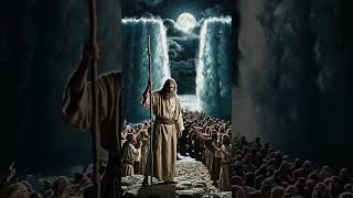 Moses crossing the red sea #redsea #jesus #fypシ゚viral