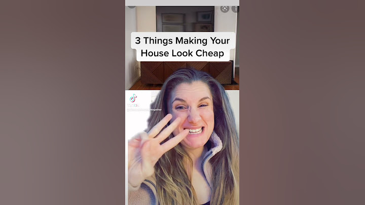 3 Things That are Making Your House Look Cheap!