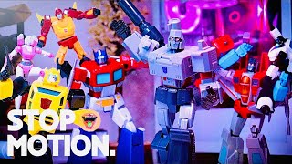 Transformers Take Over My Bedroom Stop Motion