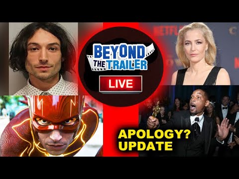 Ezra Miller Arrested, Will Smith Apology, Gillian Anderson Netflix Deal