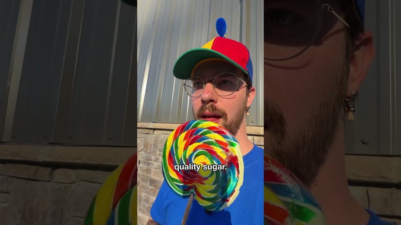 I Turned This LOLLIPOP Into An Actual Axe!!!